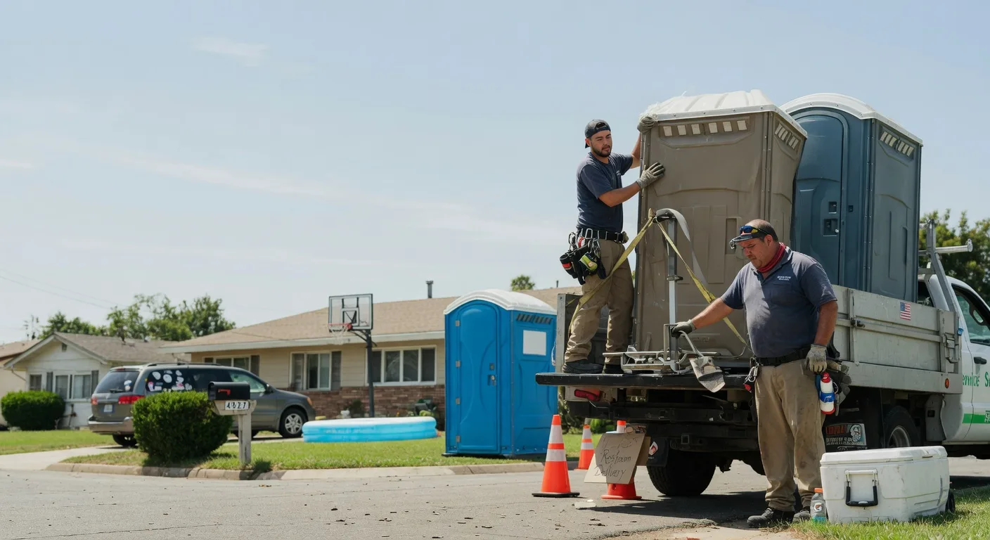 Porta Potty Rental in New Sharon, IA near me